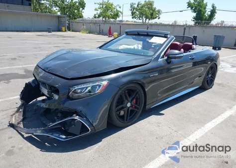 2019 Mercedes-Benz Amg S 63 4Matic from USA, damaged, VIN WDDXK8JB4KA035845